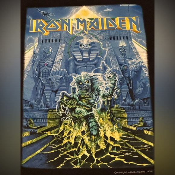 Iron maiden Other - Black Short Sleeve Tee